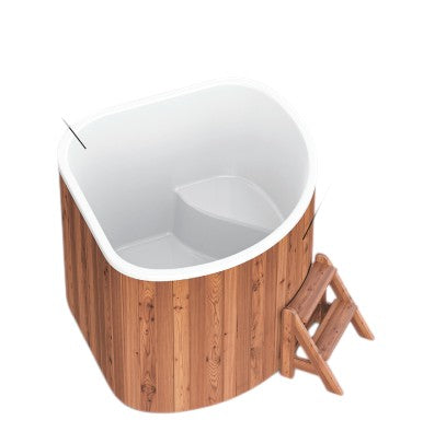 POLARSPA Corner 160 – Eisbad / Cold Tub (Eckmodell, 2 Personen)